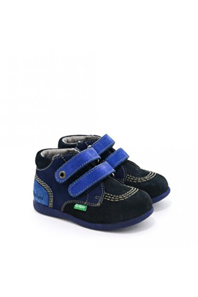 Kickers Boys' Shoes 439473 Babyscratch Marine Blue