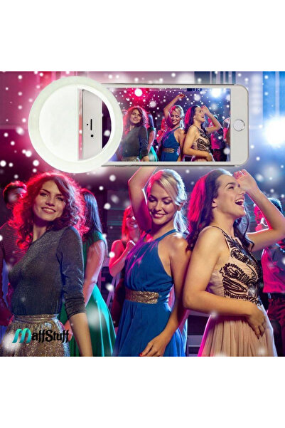 MaffStuff Selfie ring LED albastru MaffStuff®