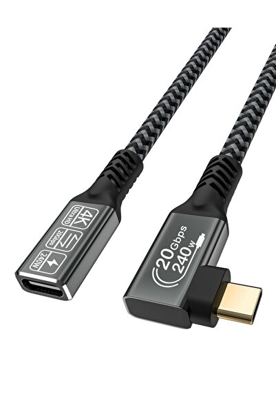 CAKOBLE USB-C Extension Cable 2m, 20Gbps/240W, 4K@60Hz, Compatible with iPhon...