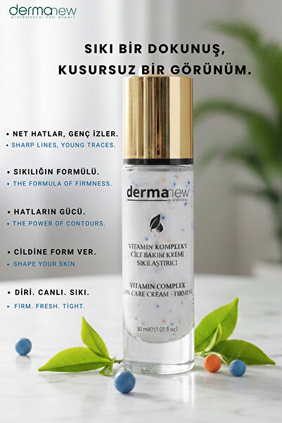 dermanew Skin Firming and Lifting Anti-Aging Facial Care Serum - Clear Lines ...