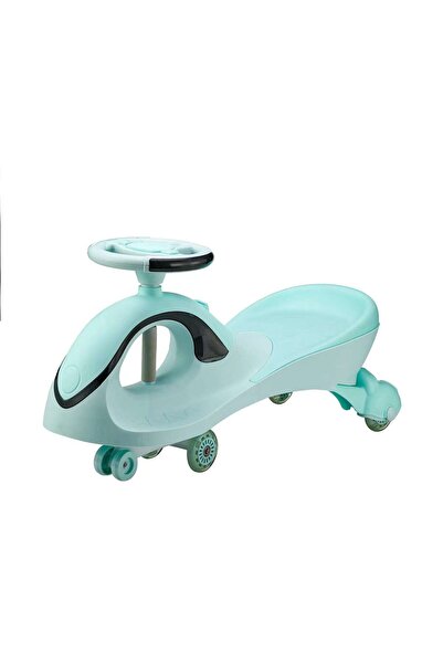 Colorland Qitong Swing Car With Music Green
