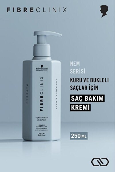 Fibre Clinix Nemlendirici Saç Bakım Kremi 250ml | Kuru ve Cansız Saçlar