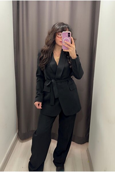 VENTUS MODA&ÇANTA SİYAH BLAZER TAKIM ELBİSE