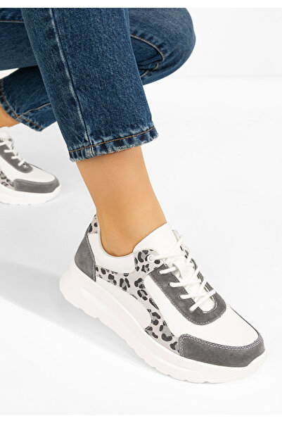 B T Shoes Sneakers γυναικεια δερματινα Arkania λευκά