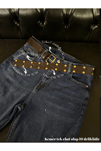 Fiori Makara Toka Women's Trouser Belt, Jacket Belt, Dress Belt, Shirt Belt