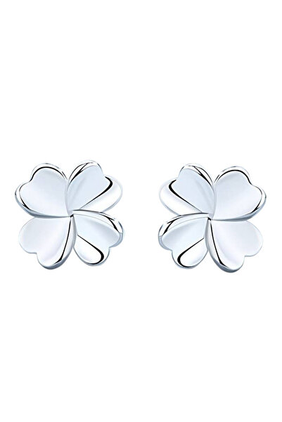EFAYN.RO Women's earrings, lucky and delicate model with four-leaf clover, la...