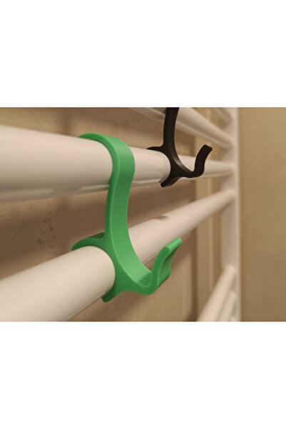 DU&ER 2 Pieces Modern Towel Rack Multi-Purpose Radiator Hook