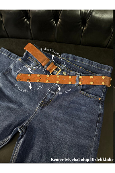 Fiori Makara Toka Women's Trouser Belt, Jacket Belt, Dress Belt, Shirt Belt