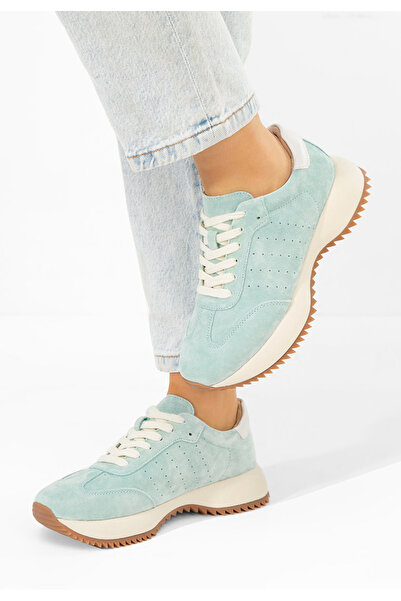 B T Shoes Sneakers dama piele Yasminia albastri