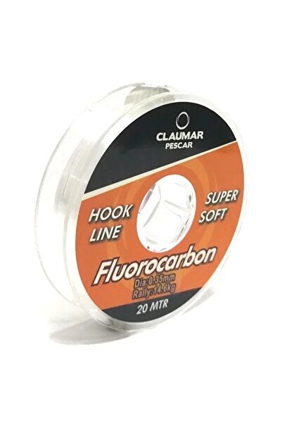 Claumar Fluorocarbon de brad Pescar Super Soft 20m 12.6kg 0.30mm