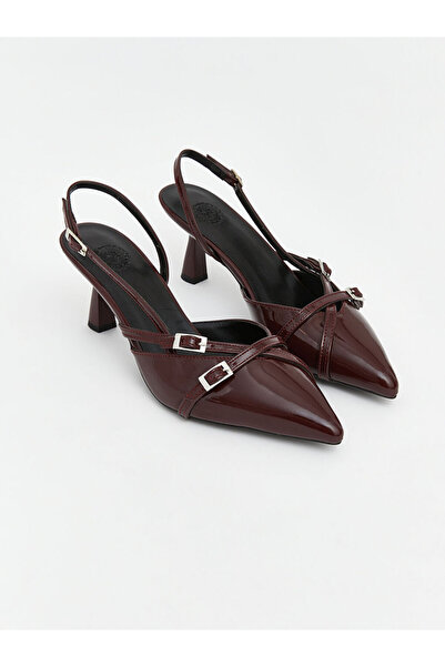 LC Waikiki Γυναικείο λουστρίνι με μυτερή μύτη Παπούτσι με τακούνι