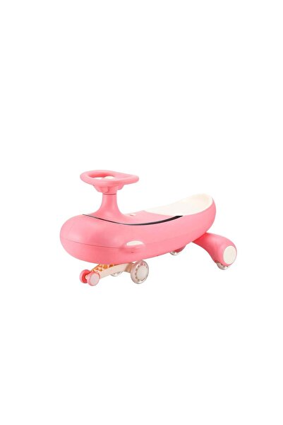Colorland Qitong Swing Car With Music Pink