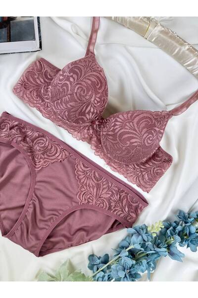 ROZENİN LINGERIE Komplet donjeg veša za veće veličine bez podrške, s pokriven...