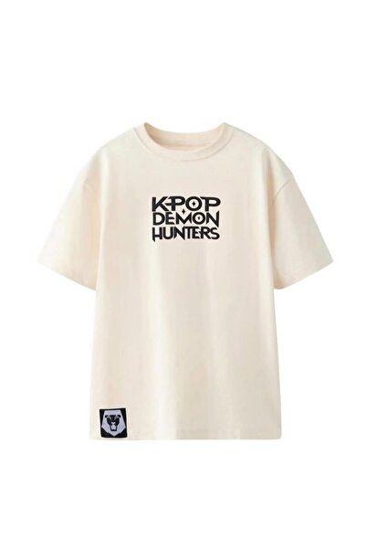 Machetta Children's K-Pop Saja Boys Printed Unisex Kids Summer T-Shirt