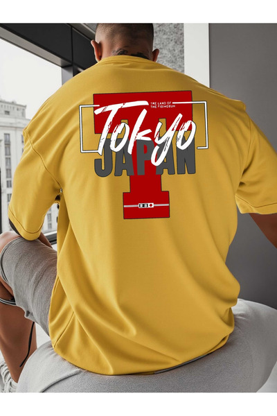 Rayan & Hoor Style Crew neck short sleeve back printed regular t-shirt