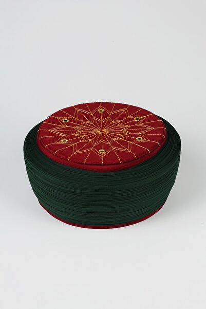 Sarıkhane قماش تايلب ياغي للأطفال - قماش أخضر - قماش بوردو - لفافات مسطحة - ع...