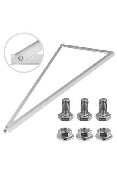 SolarFam Triunghi de montare pentru panouri fotovoltaice, unghi vertical 30 g...