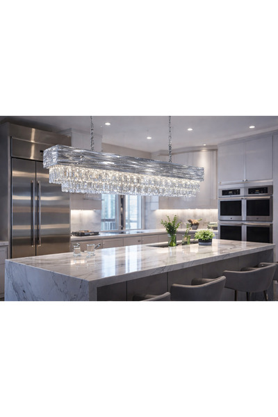 qwell ثريا التاج المستطيلة