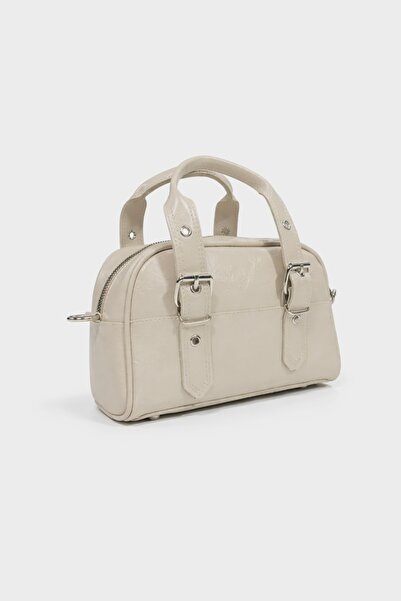 Çantacımstore Women's Mini Retro Belt Bag Cream