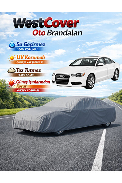 WestCover غطاء سيارة متوافق مع أودي A6 سيدان، خيمة مقاومة للماء، غطاء سيارة