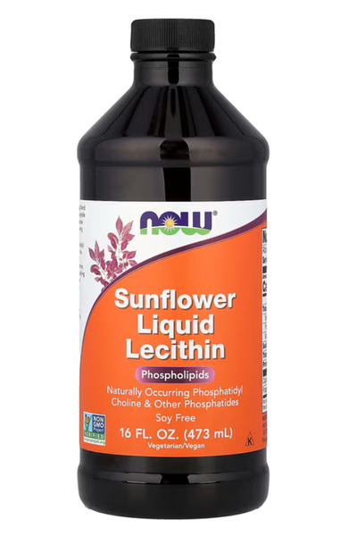 Now Foods Supplements, Sunflower Lecithin with naturally occurring Phosphatid...