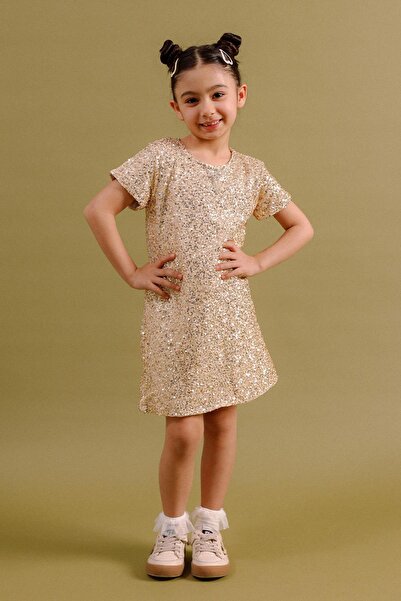 Perendi Rochie cu paiete pentru fete – Rochie de sărbătoare pentru ocazii spe...