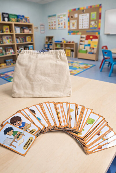 Edu&Hobby 99 Adet PVC Eylem Kartı – Konuşma ve Dil Gelişimi Destekleyici Kart...