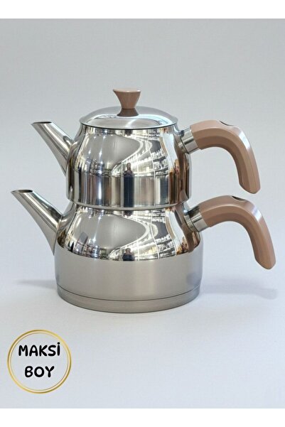 FARALYAHOME Sude Bakalit Handle Maxi Size Teapot 2.15 Lt - 3.95 Lt