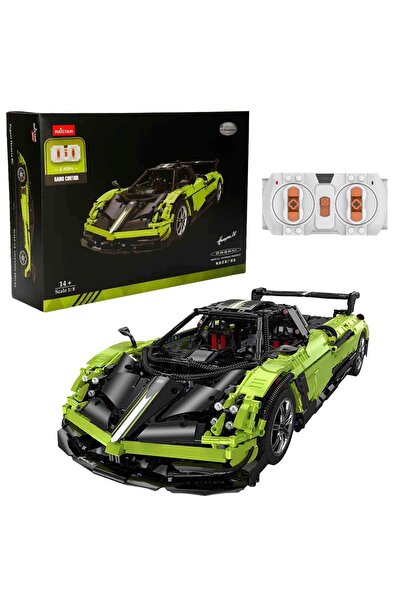 Rastar Bricks 1:8 Pagani Huayra BC Yeşil USB Şarjlı Uzaktan Kumandalı Model A...