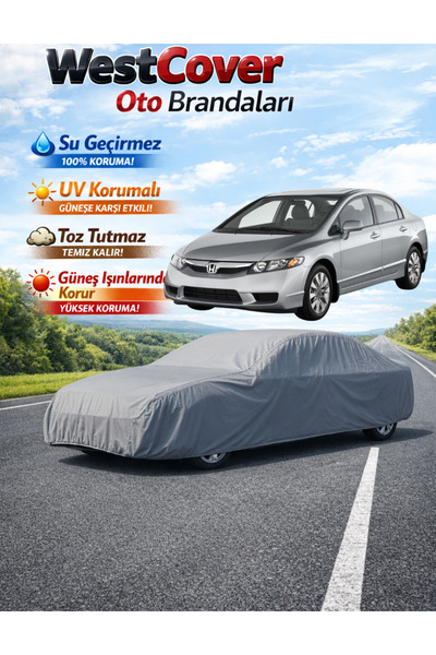 WestCover هوندا سيفيك (2012-2016) غطاء سيارة متوافق، خيمة مقاومة للماء، غطاء ...