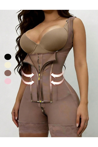 Evendi Shaping jumpsuit, Brown