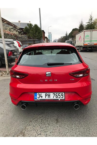 Tuning Vadisi Seat Leon Mk3.5 Difüzör Sağ Sol Tekli Çıkış FR Uyumlu 2017-2020...