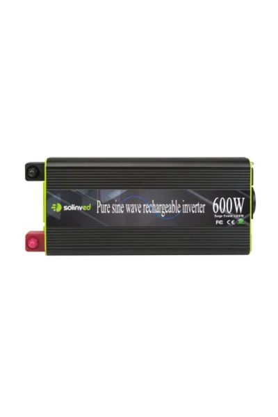 SOLİNVED 12V 600W Saf Sinüs İnvertör – SLVP600