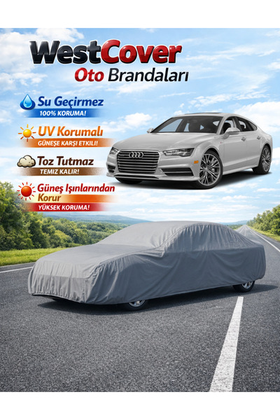 WestCover غطاء سيارة متوافق مع أودي A7L سيدان، خيمة مقاومة للماء، غطاء سيارة