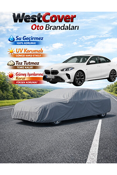 WestCover غطاء سيارة متوافق مع سيارة BMW 2 Series 216d سيدان، خيمة مقاومة للم...