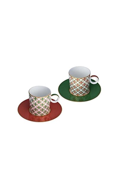 tea delight Opera House - Set of 2 Coffee Cups