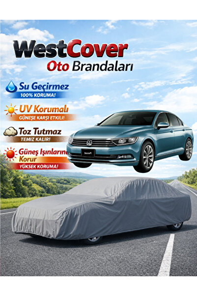 WestCover غطاء سيارة متوافق مع فولكس فاجن باسات (B8)، خيمة مقاومة للماء، غطاء...