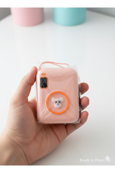 Funyday Bear Series 10.000mAh Hızlı Şarj Powerbank - iOS ve Type-C Uyumlu Taş...