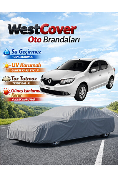 WestCover غطاء سيارة متوافق مع رينو سيمبول 3، خيمة مقاومة للماء، غطاء سيارة