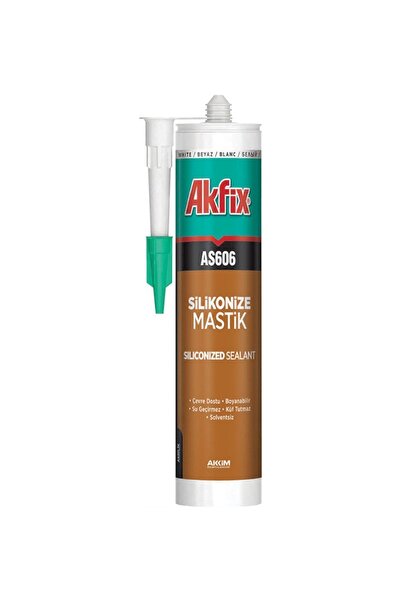 Genel Markalar Aa001 Silikonize Mastik 280ml Beyaz