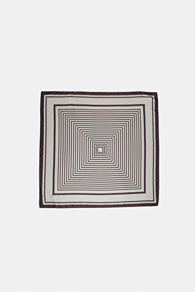 Stradivarius Checked line scarf