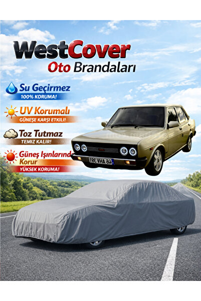 WestCover غطاء سيارة متوافق مع توفاش مورات 131، خيمة مقاومة للماء، غطاء سيارة