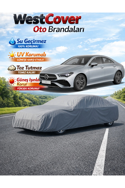 WestCover غطاء سيارة مرسيدس-بنز C-200 سيدان متوافق مع السيارة، خيمة مقاومة لل...