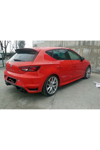 Tuning Vadisi Seat Leon Mk3 Yan Marşpiyel Altı Lip Alt Ek Parlak Siyah 2012-2...
