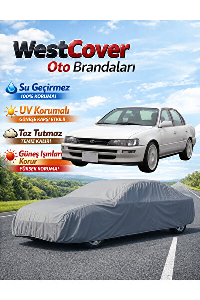 WestCover غطاء سيارة متوافق مع تويوتا كورولا 7 (E100)، خيمة مقاومة للماء، غطا...