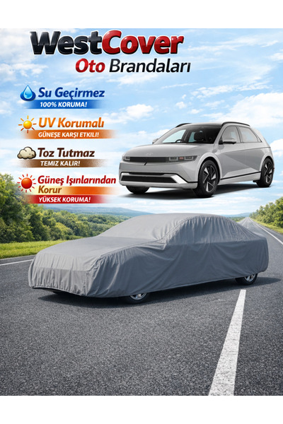WestCover غطاء سيارة متوافق مع هيونداي أيونيك 5، خيمة مقاومة للماء، غطاء سيارة