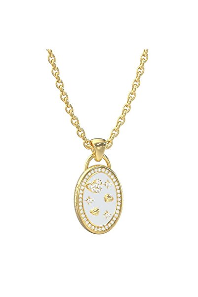 Guess JGUJUBN06067JWYGRHTU Kalpli Kadın Kolye