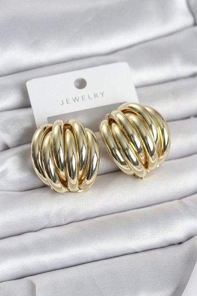 shopwave Brass Gold Rk Women's Earrings