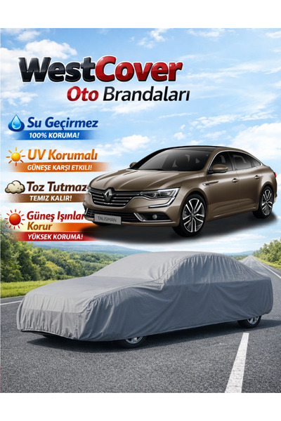 WestCover غطاء سيارة متوافق مع رينو تاليسمان، خيمة مقاومة للماء، غطاء سيارة