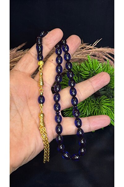 vevasilver Capsule Cut Beirut Drop Amber Prayer Beads, Tassel, Master Craftsm...